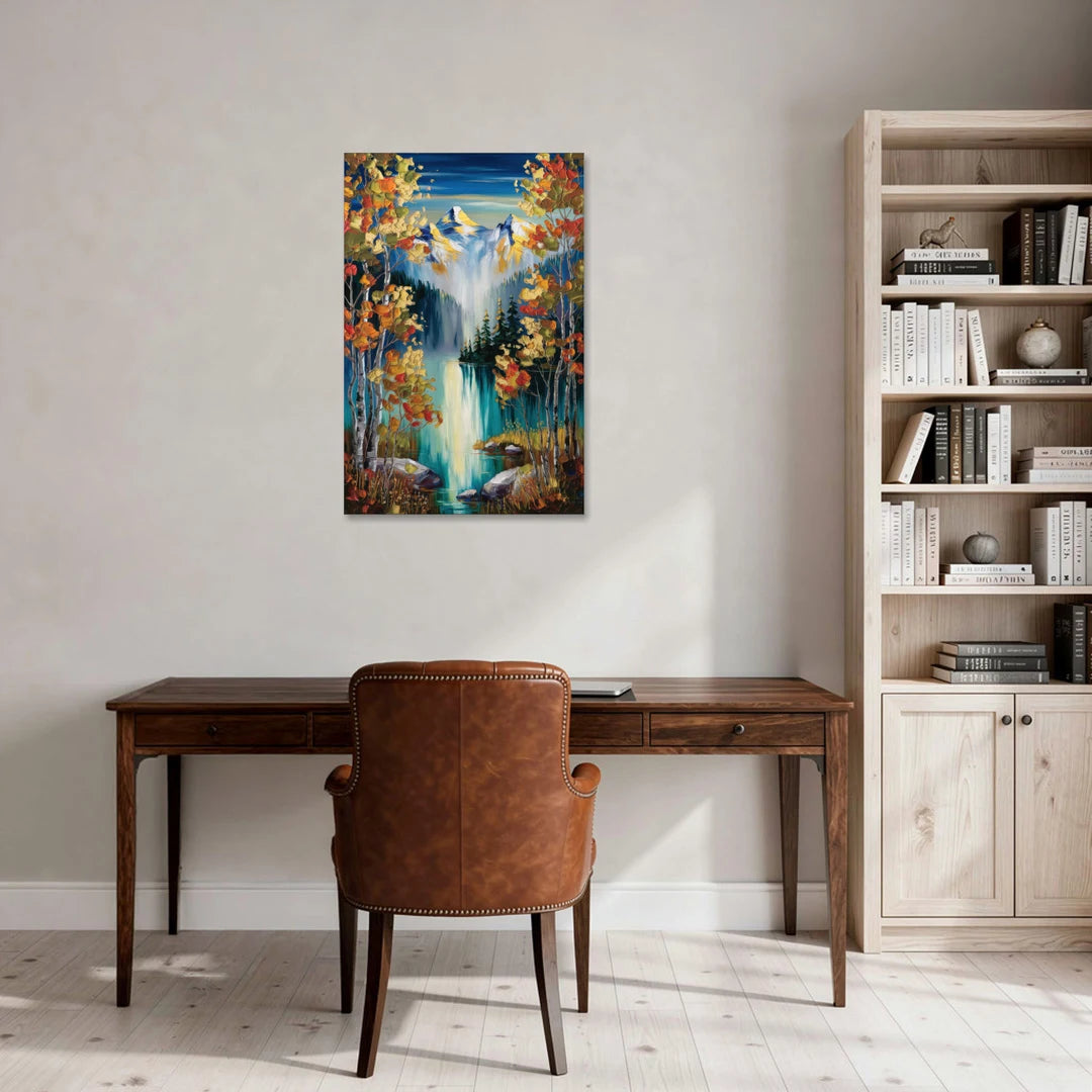 Aspen Alpine Serenity - Canvas Wall Art - Office - 24x36