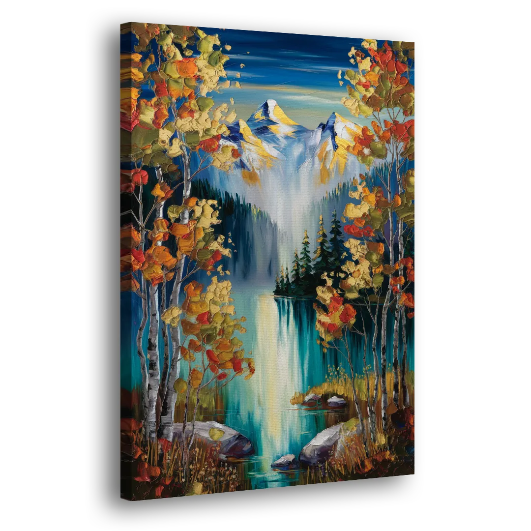 Aspen Alpine Serenity Side - Canvas Wall Art