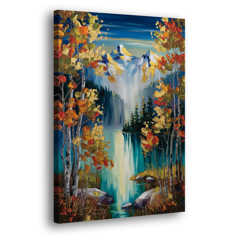 Aspen Alpine Serenity - Canvas Wall Art