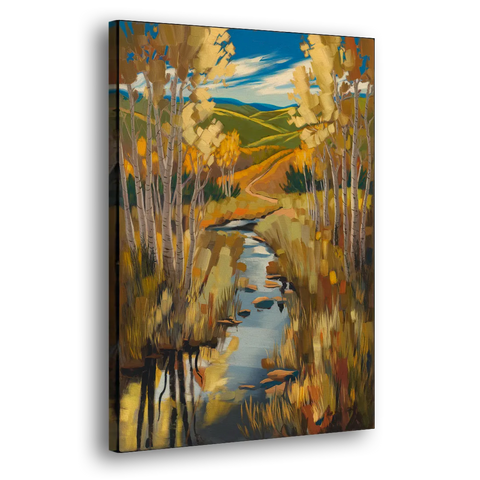 Aspen Nature Escape - Canvas Wall Art