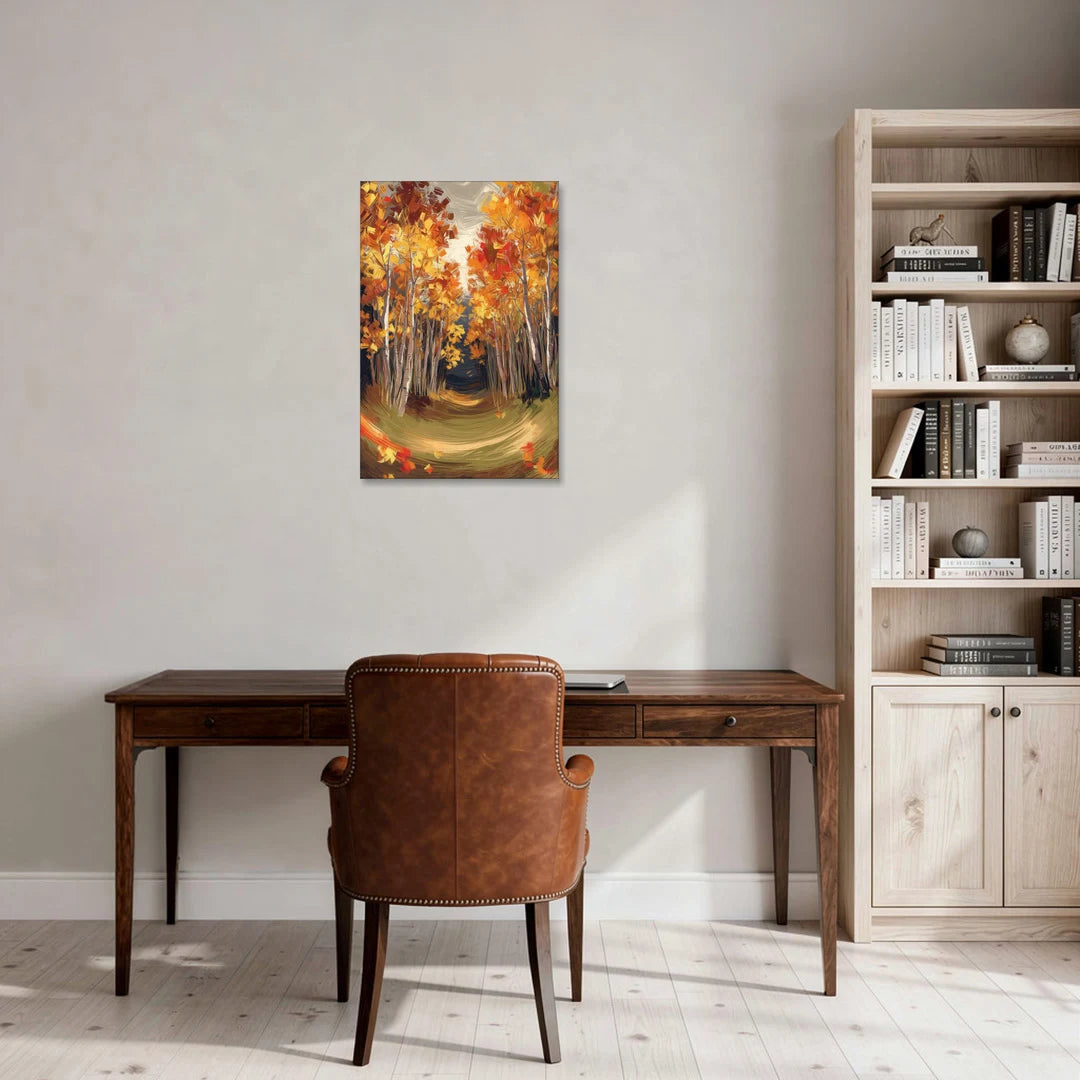 Aspen Quaking Leaves - Canvas Wall Art - Office - 20x30