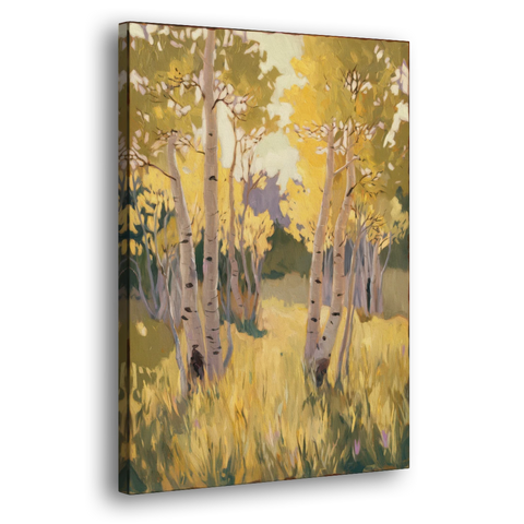 Aspen Tranquility - Canvas Wall Art - Side