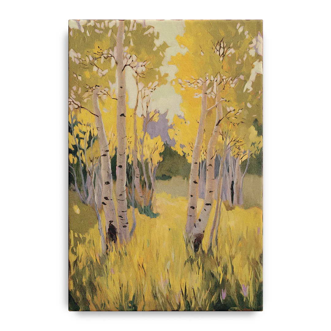 Aspen Tranquility Front - Canvas Wall Art