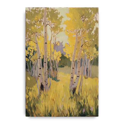 Aspen Tranquility Front - Canvas Wall Art