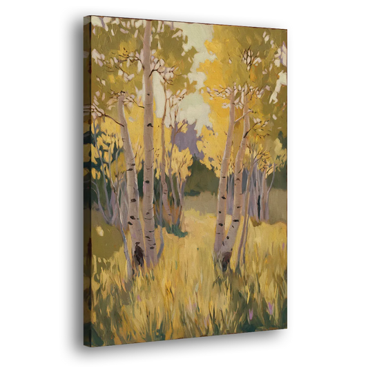 Aspen Tranquility Side - Canvas Wall Art