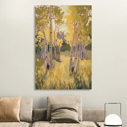 Aspen Tranquility Sitting Room - Canvas Wall Art
