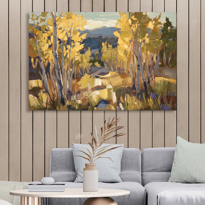 Aspen Wilderness Beauty Sitting Room - Canvas Wall Art