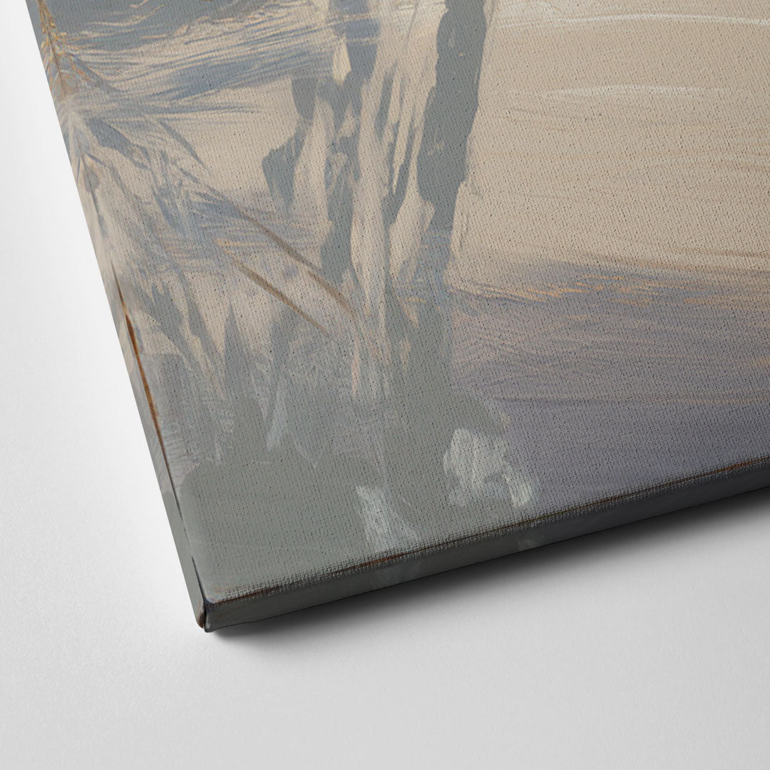 Aspen Winter Wonderland Canvas Close Up