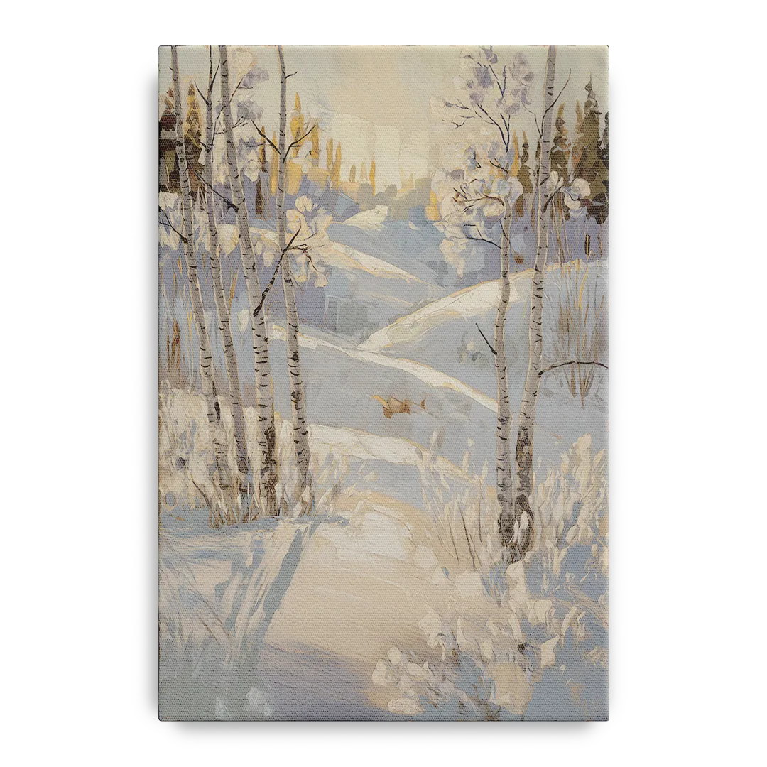 Aspen Winter Wonderland Front - Canvas Wall Art