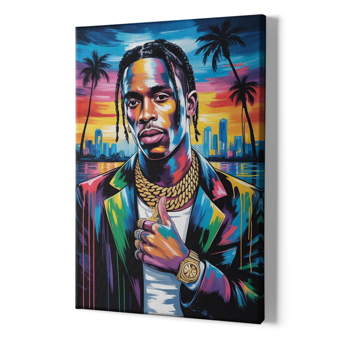 Astro Vision 2.0 - Canvas Print Art Sides