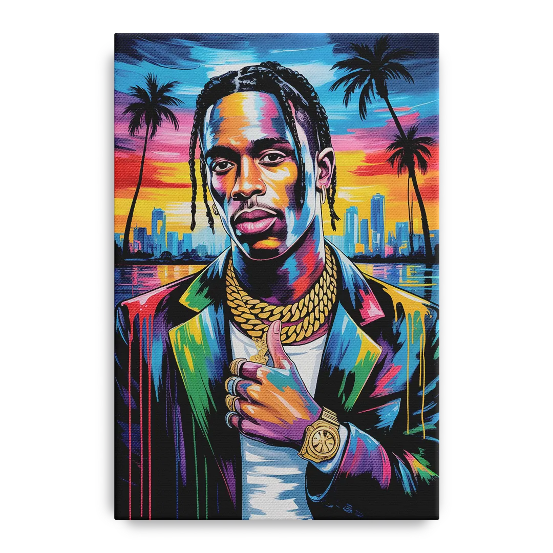 Astro Vision 2.0 Front - Canvas Wall Art