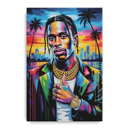 Astro Vision 2.0 Front - Canvas Wall Art