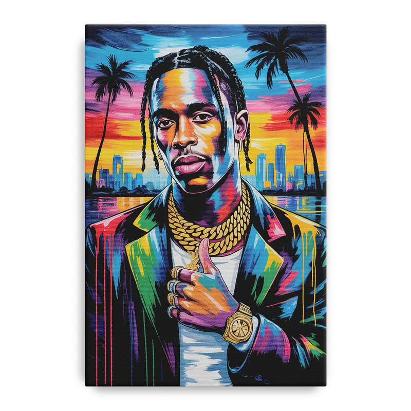 Astro Vision 2.0 Front - Canvas Wall Art