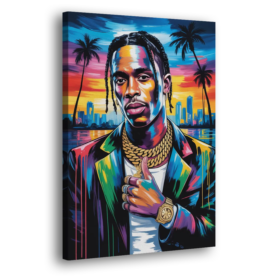 Astro Vision 2.0 Side - Canvas Wall Art