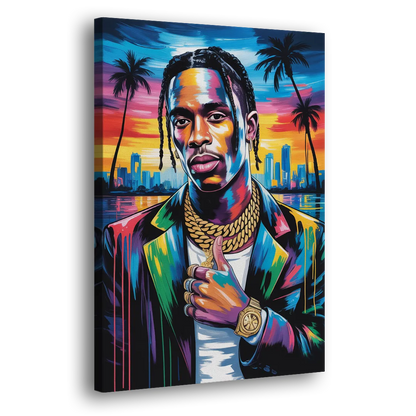 Astro Vision 2.0 Side - Canvas Wall Art