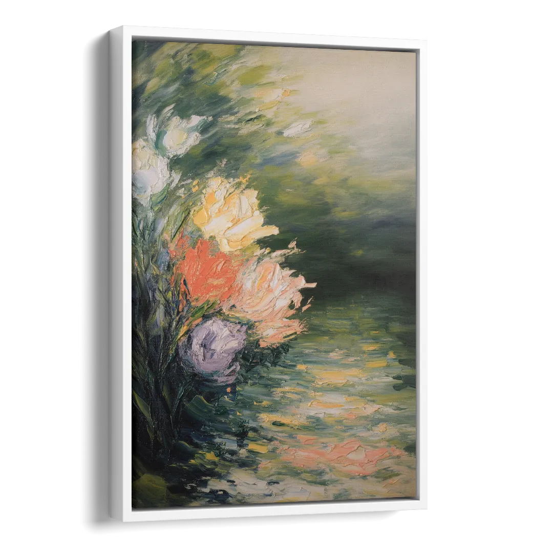 Ateneum Artistry Side - White Canvas Wall Art