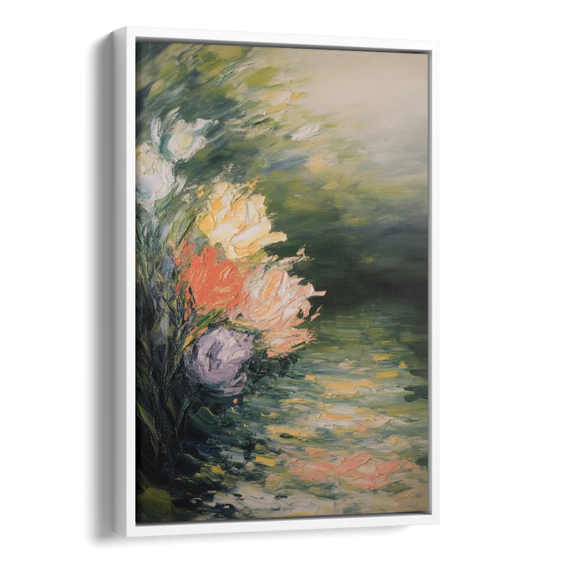 Ateneum Artistry Side - White Canvas Wall Art