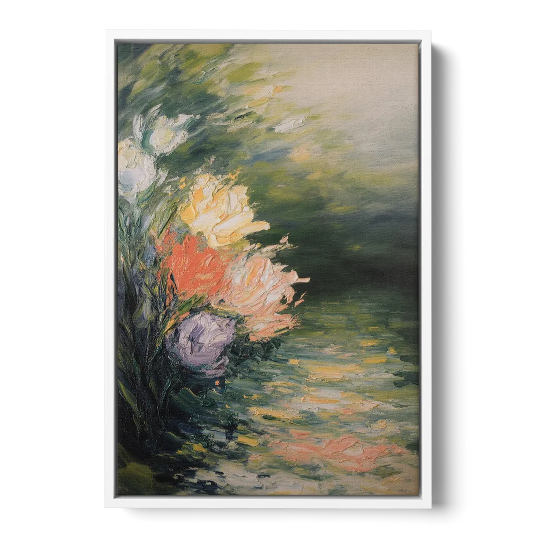 Ateneum Artistry Front - White Canvas Wall Art