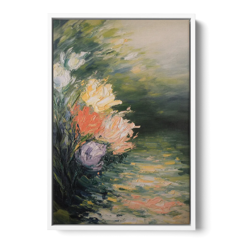 Ateneum Artistry Front - White Canvas Wall Art