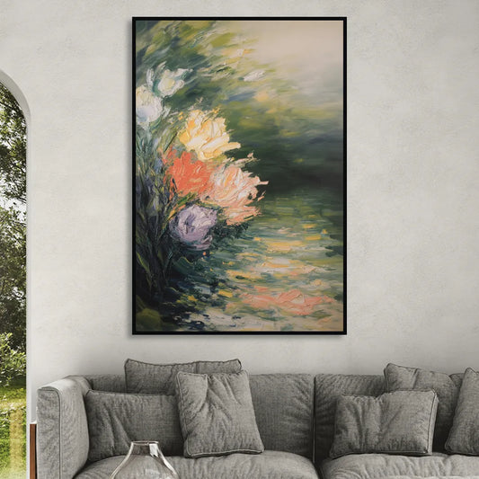 Ateneum Artistry Living Room - Black Canvas Wall Art