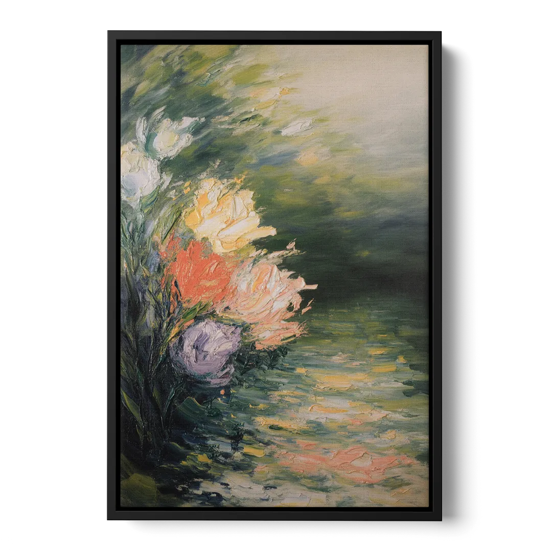 Ateneum Artistry Front - Black Canvas Wall Art