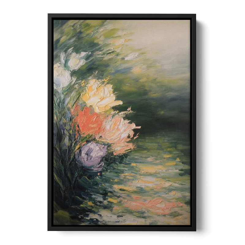 Ateneum Artistry Front - Black Canvas Wall Art