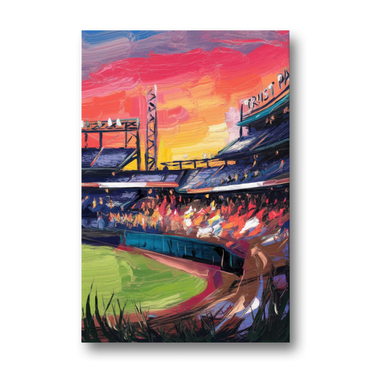 Atlanta Braves Photography Print - Canvas Wall Art - Front