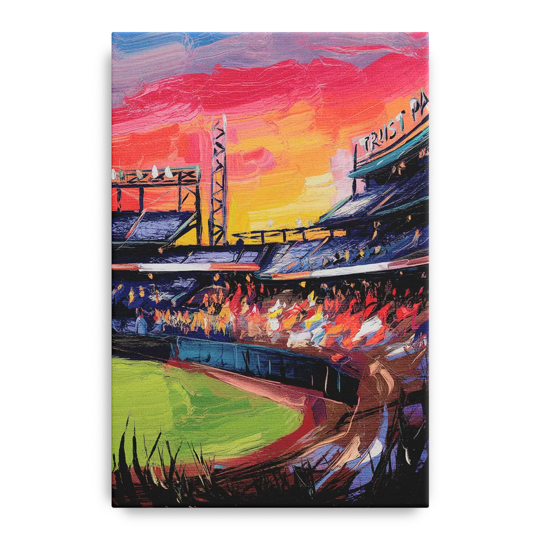 Atlanta Braves Photography Print Front - Canvas Wall Art