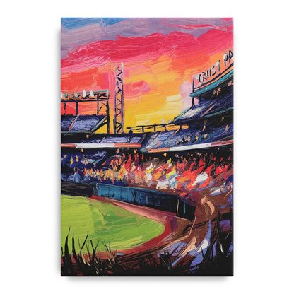 Atlanta Braves Photography Print Front - Canvas Wall Art