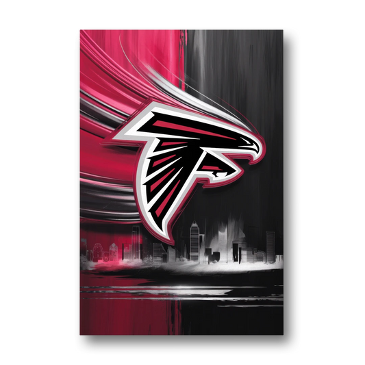Atlanta Falcons Fans Tribute - Canvas Wall Art - Front
