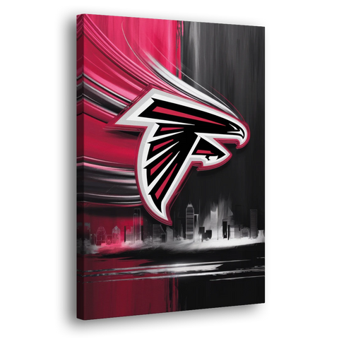 Atlanta Falcons Fans Tribute - Canvas Wall Art - Side