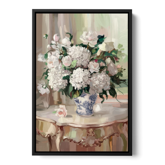 Augusta Classic Southern Charm - Black Framed Canvas Wall Art - Front