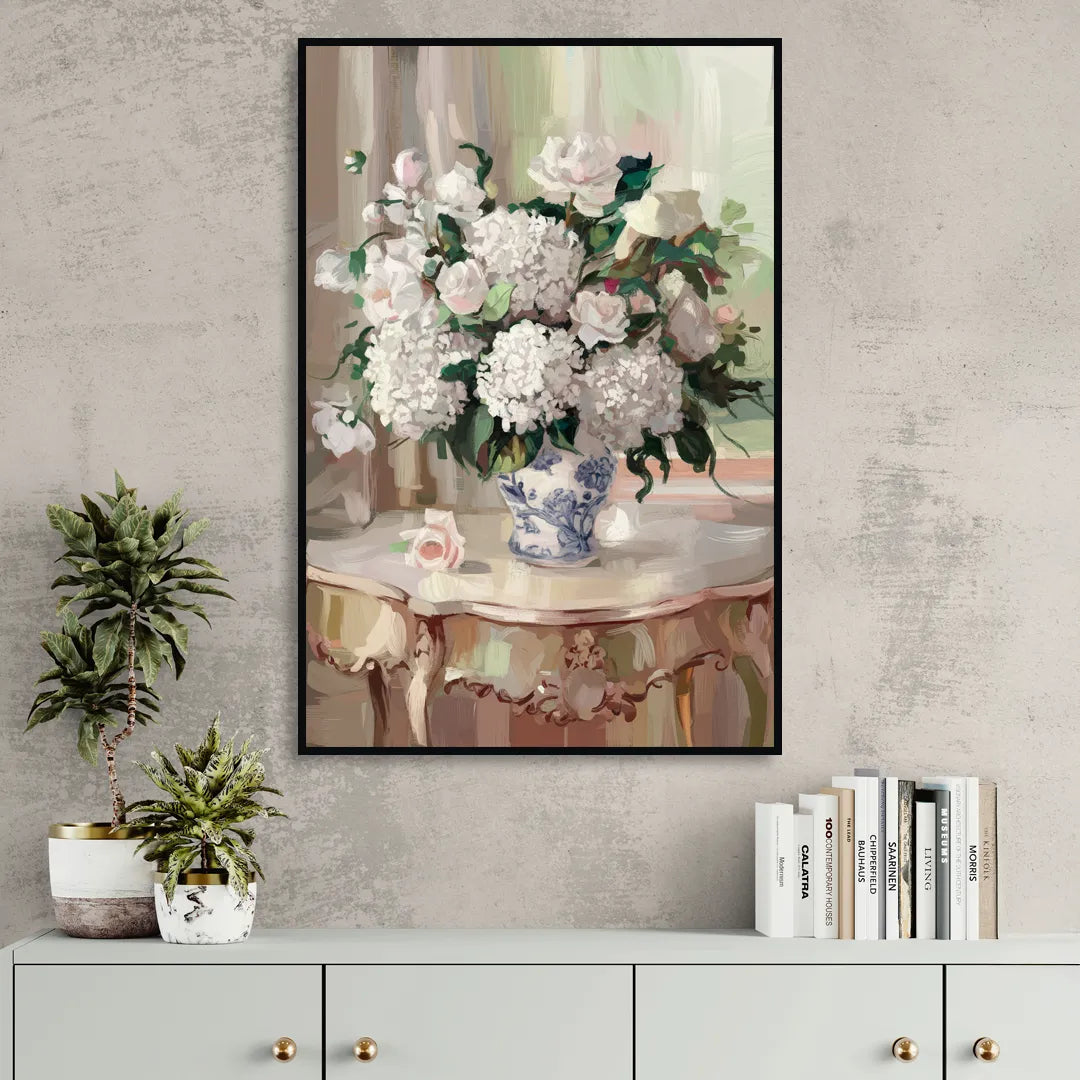 Augusta Classic Southern Charm Sitting Room - Black Canvas Wall Art