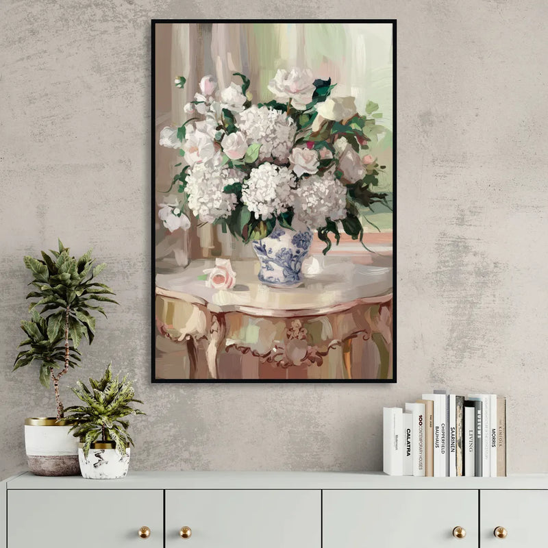 Augusta Classic Southern Charm Sitting Room - Black Canvas Wall Art