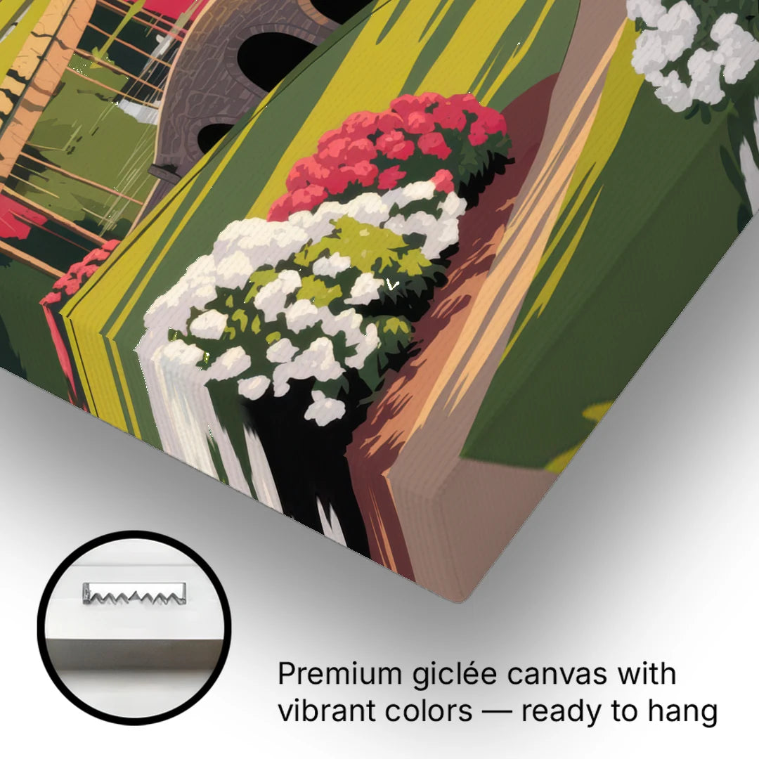 Augusta Golf Heritage Tribute - Canvas Wall Art - Gallery Wrap Corner