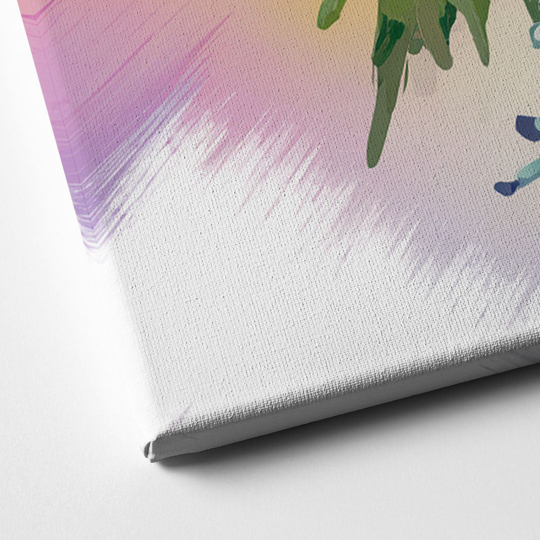 Augusta Springtime Blooms Canvas Close Up