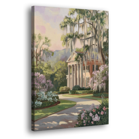 Augusta Timeless Southern Beauty - Canvas Wall Art - Side