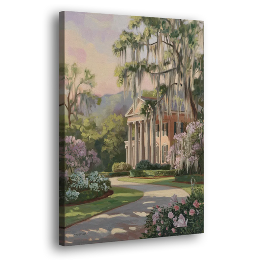 Augusta Timeless Southern Beauty Side - Canvas Wall Art