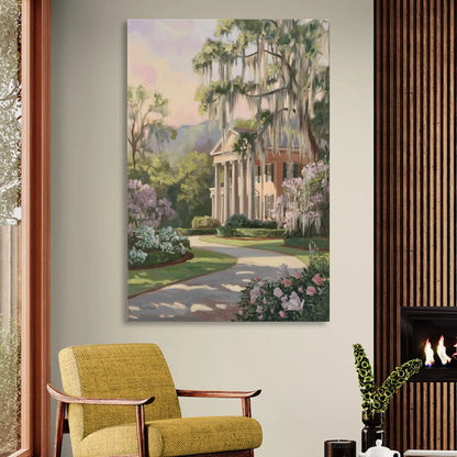 Augusta Timeless Southern Beauty Living Room - Canvas Wall Art