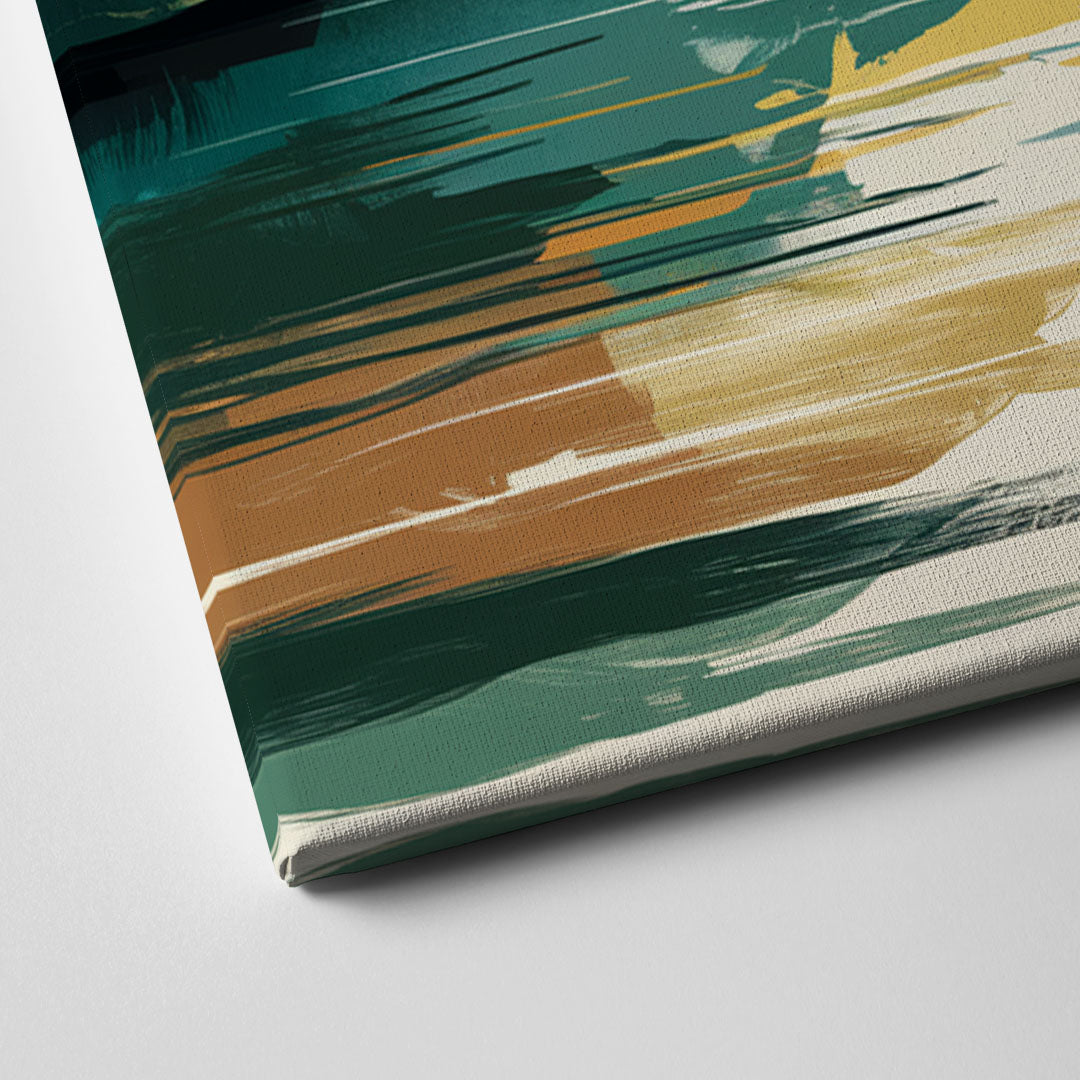 Austin Barton Springs Serenity Canvas Close Up