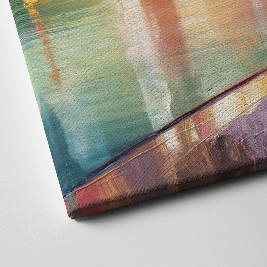 Austin Enchanting Cityscape Canvas Close Up