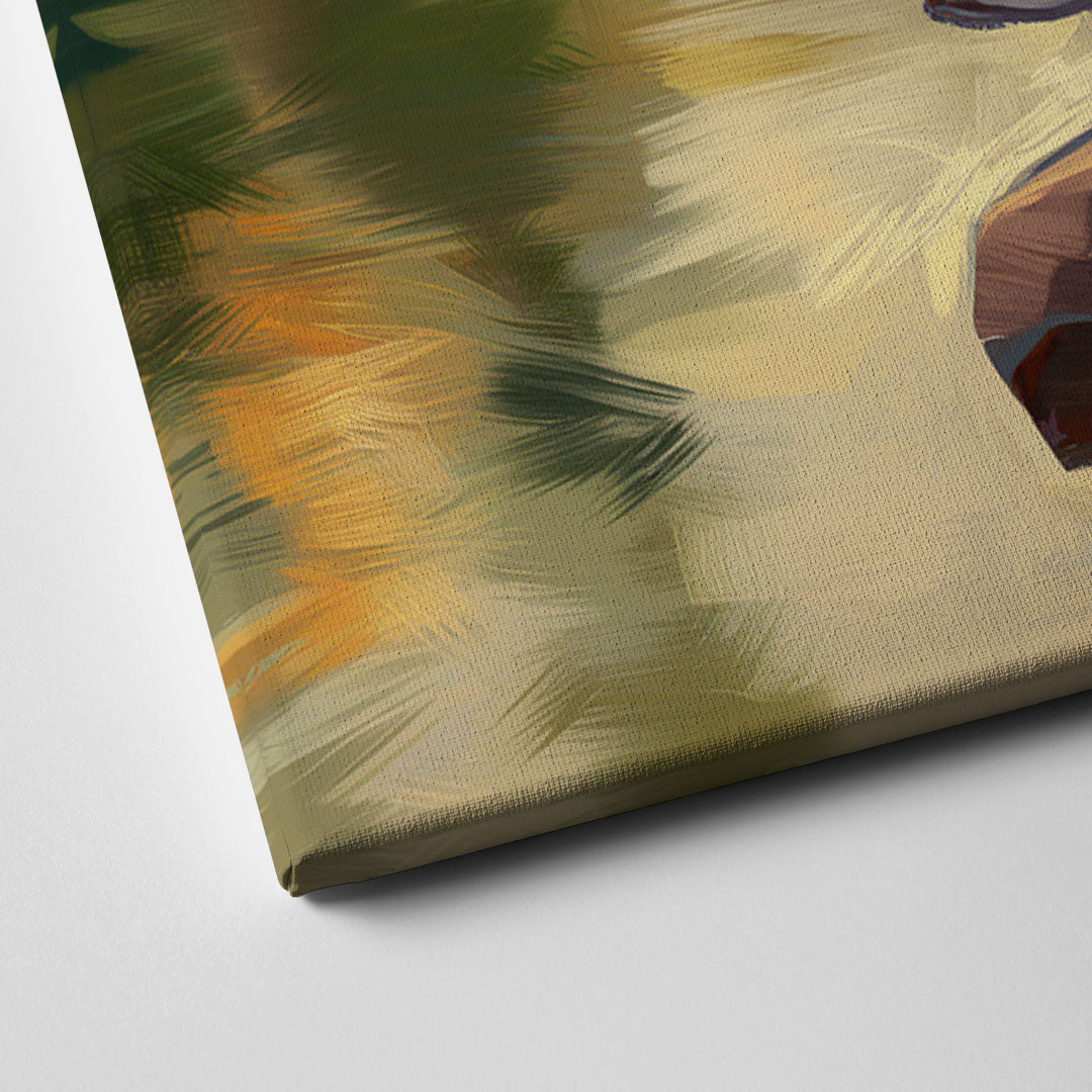Austin Greenbelt Escape Canvas Close Up