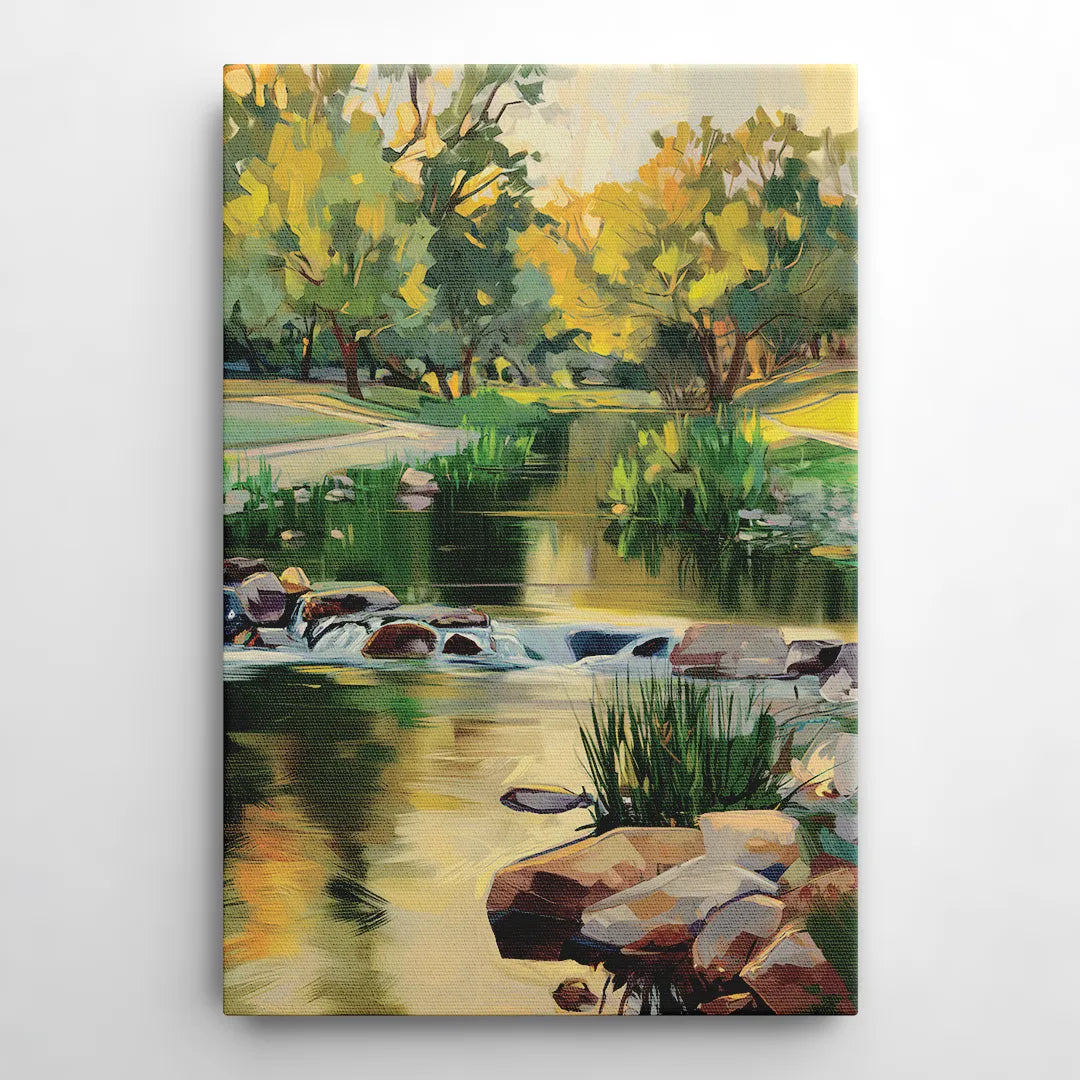 Austin Greenbelt Escape - Canvas Wall Art
