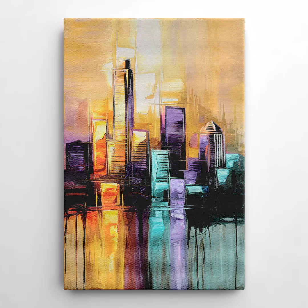 Austin Moody Cityscape - Canvas Wall Art
