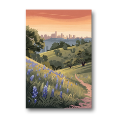 Austin Texas Hill Country - Canvas Wall Art - Front