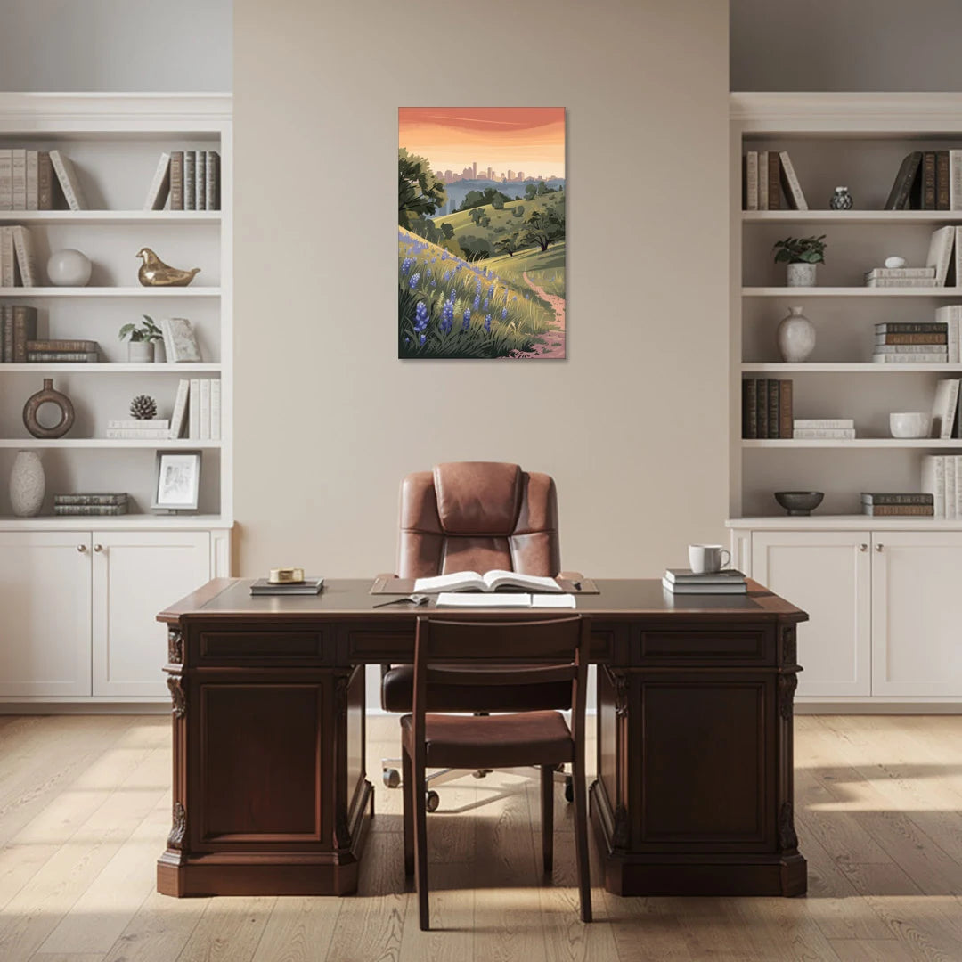 Austin Texas Hill Country - Canvas Wall Art - Office - 24x36