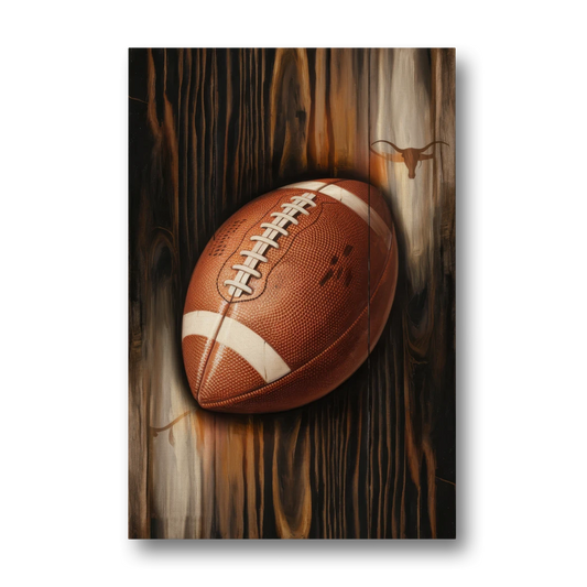 Austin UT Football Energy - Canvas Wall Art - Front