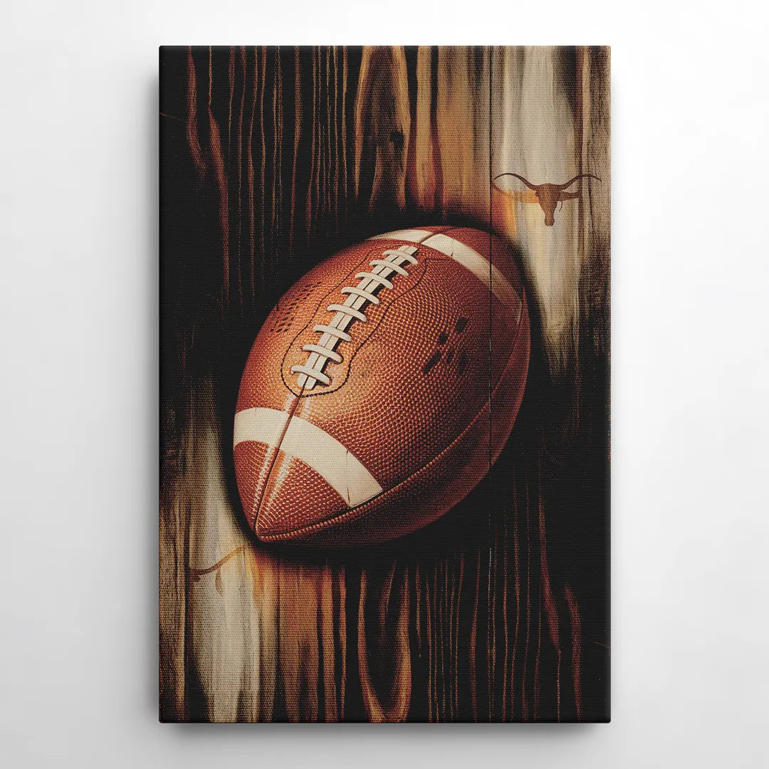 Austin UT Football Energy - Canvas Wall Art