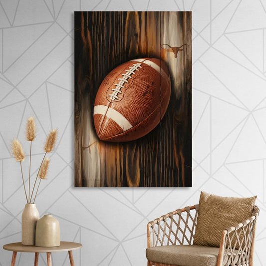 Austin UT Football Energy Living Room - Canvas Wall Art