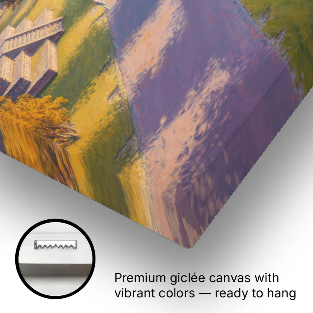 Avenue of the Dead - Canvas Wall Art - Gallery Wrap Corner